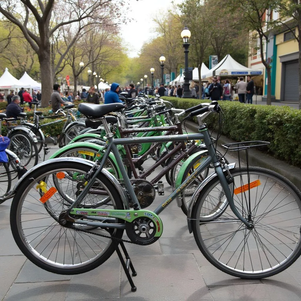Paseo ciclista Puerto Madero